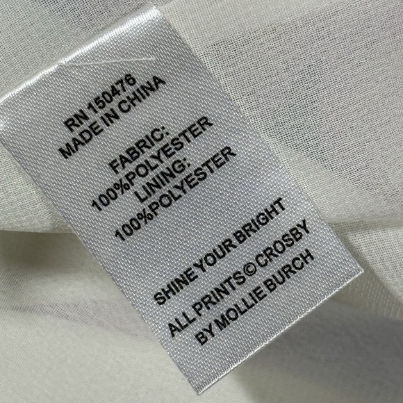 Crosby Mollie Burch Women's Size XS Seedlings Arlo Sleeveless Tiered Maxi Dress - Picture 10 of 11